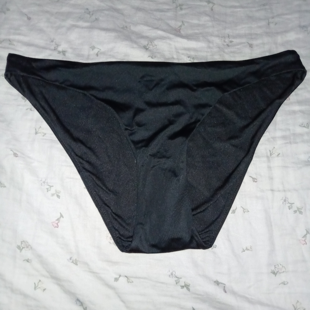 Black Ava Swim Bottom